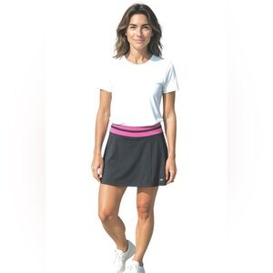 Champion Duo Dry Women’s Dark Gray Size M Tennis Skirt/Skort with Built Shorts